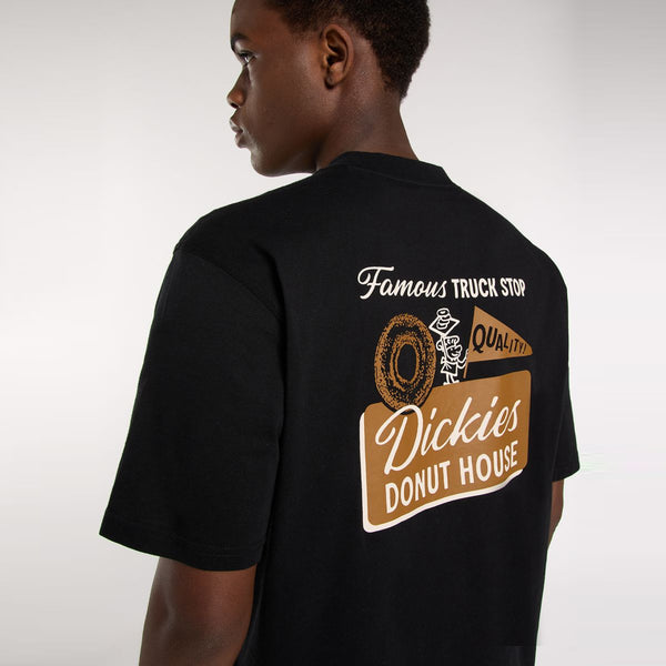 Dickies - Donut House Black T-Shirt - DK0A87QN - BLACK