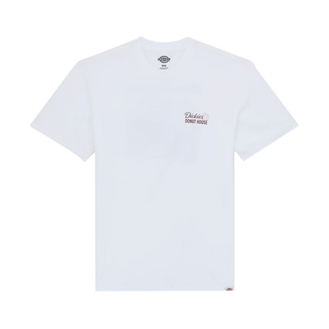 Dickies - Donut House White T-Shirt - DK0A87QN - WHITE