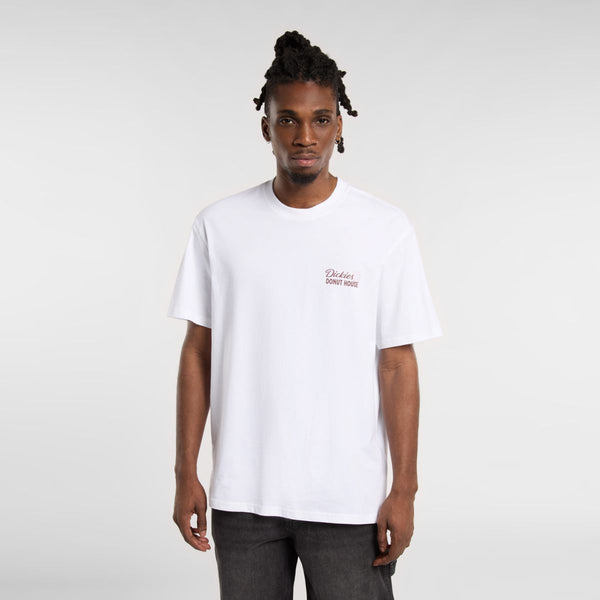 Dickies - Donut House White T-Shirt - DK0A87QN - WHITE