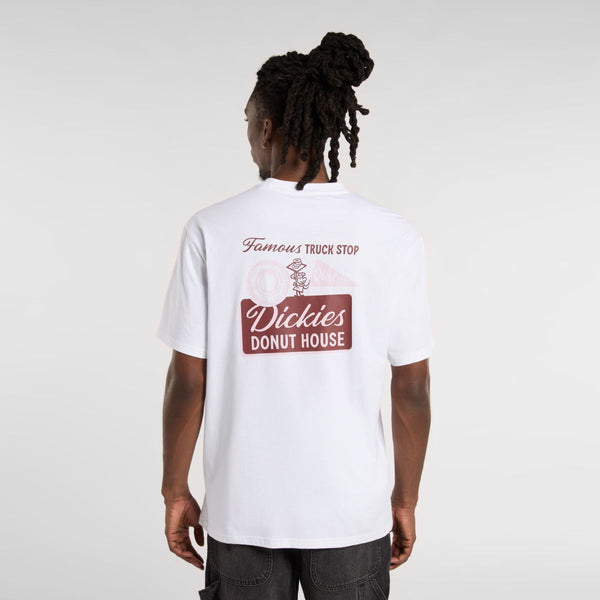 Dickies - Donut House White T-Shirt - DK0A87QN - WHITE