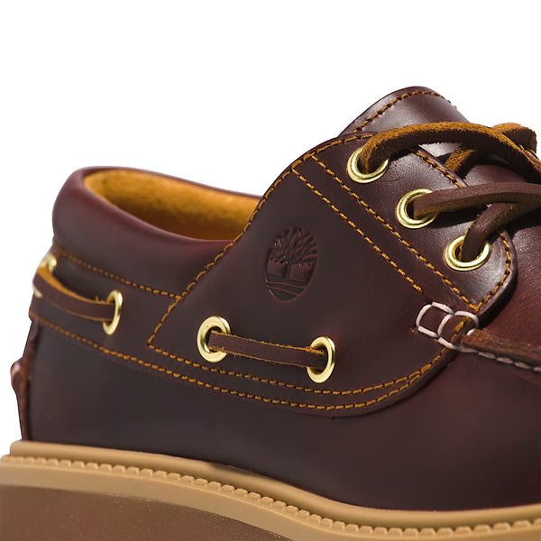 Timberland - Scarpa da barca con Plateau Stone Street Rootbeer - TB0A2QDM - ROOTBEER