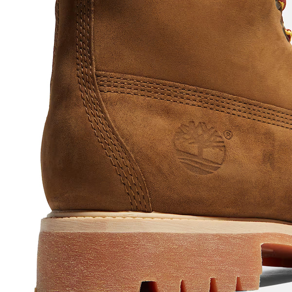 Timberland - Stivale Uomo Premium 6-Inch Dark Wheat Nubuck - TB172066 - DARK/WHEAT/NUBUCK