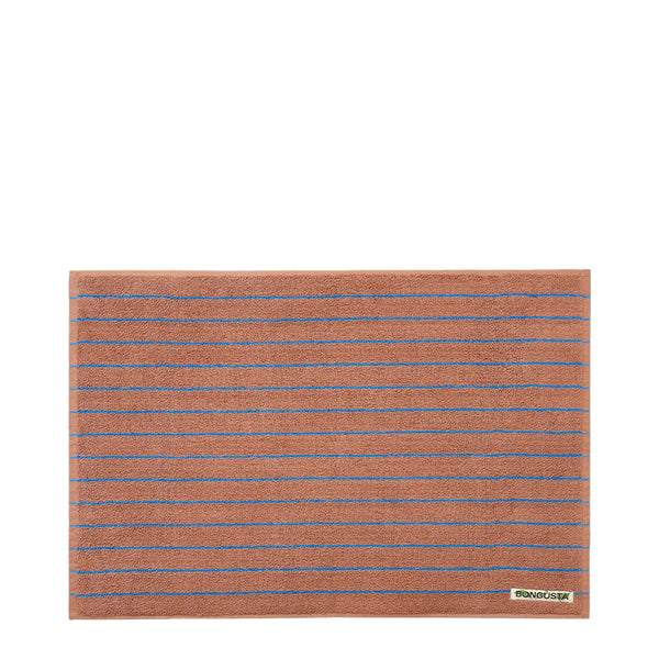 Bongusta - Naram Bath Mat Camel Ultramarine - BON66-002 - CAMEL/&/ULTRAMARINE
