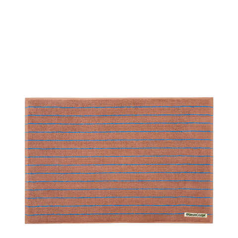 Bongusta - Naram Bath Mat Camel Ultramarine - BON66-002 - CAMEL/&/ULTRAMARINE