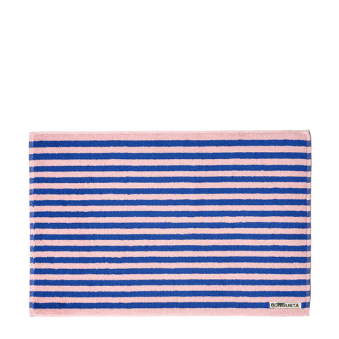 Bongusta - Naram Bath Mat Dazzling Blue Rose - BON66-007 - DAZZLING/BLUE/&/ROSE