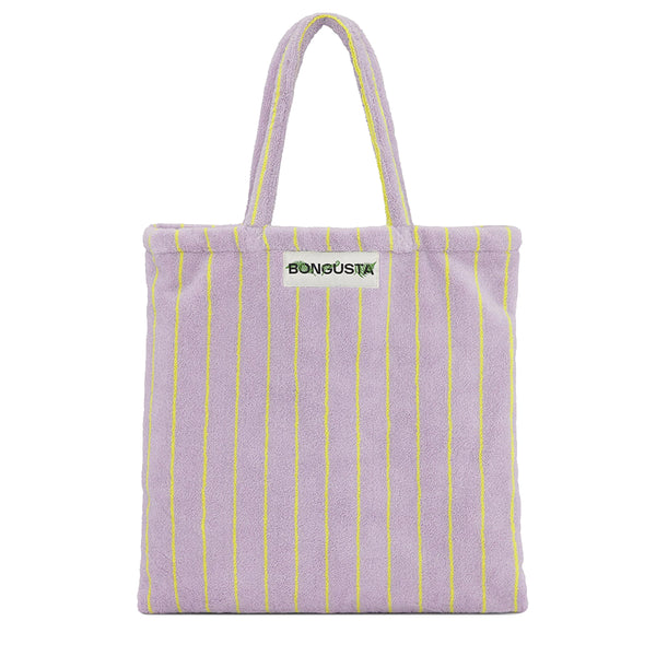 Bongusta - Tote Bag Naram Lilac Neon Yellow - BON01-004 - LILAC/&/NEON/YELLOW