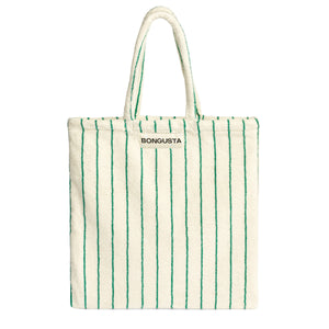 Bongusta - Tote Bag Naram Pure White Grass - BON01-009 - PURE/WHITE/&/GRASS
