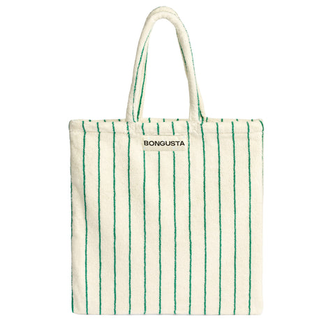 Bongusta - Tote Bag Naram Pure White Grass - BON01-009 - PURE/WHITE/&/GRASS