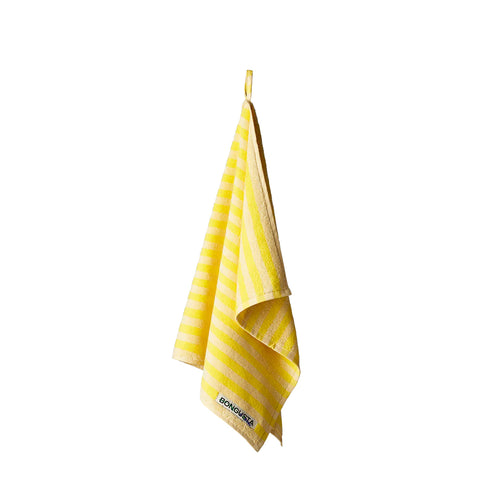 Bongusta - Towel Naram Wash Cloth Pristine Neon Yellow - BON99-007 - PRISTINE/&/NEON/YELLOW