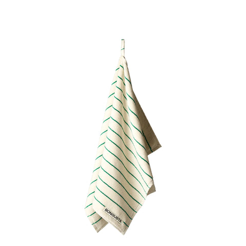Bongusta - Towel Naram Wash Cloth Pure White Grass - BON99-002 - PURE/WHITE/&/GRASS
