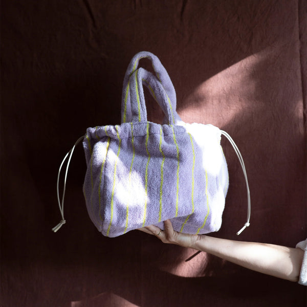 Bongusta - Naram Small Handbag Lilac Neon Yellow - BON97-003 - LILAC/&/NEON/YELLOW