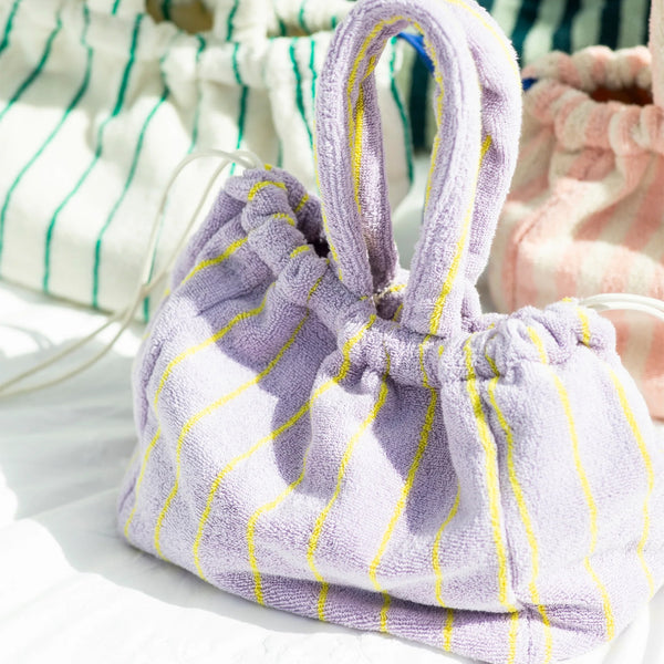 Bongusta - Naram Small Handbag Lilac Neon Yellow - BON97-003 - LILAC/&/NEON/YELLOW