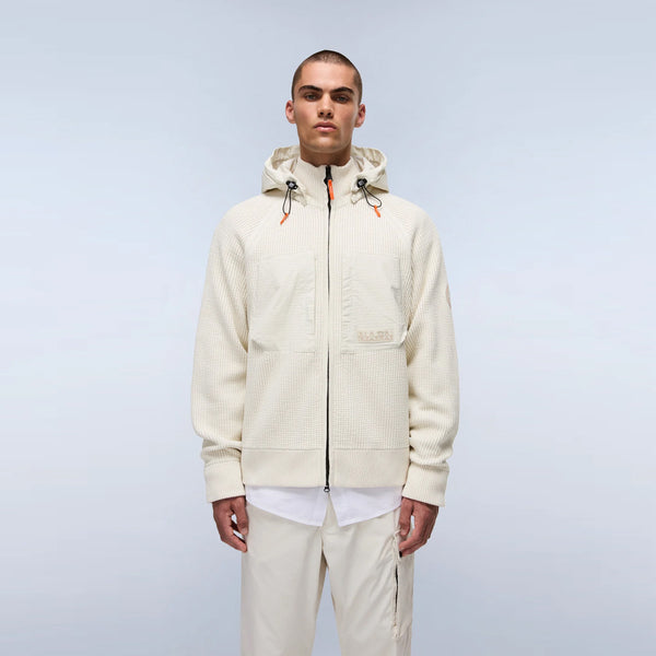 Napapijri - Giacca in maglia Vanoi Beige Dimity - NP0A88SI - BEIGE/DIMITY