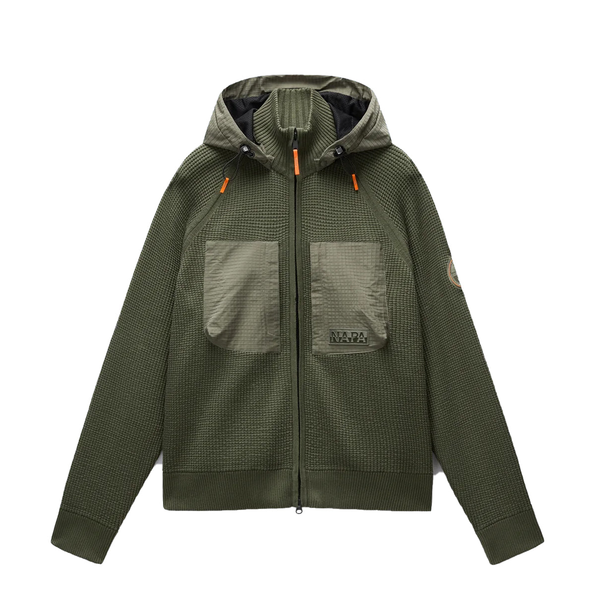 Napapijri - Giacca in maglia Vanoi Tea Leaf - NP0A88SI - TEA/LEAF/G0A