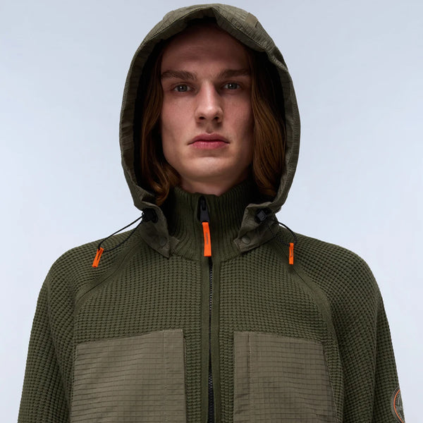 Napapijri - Giacca in maglia Vanoi Tea Leaf - NP0A88SI - TEA/LEAF/G0A