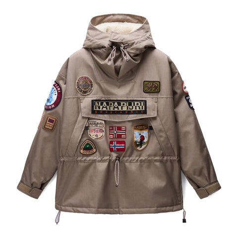 Napapijri - Giacca Anorak Skido 1990 Fallen Rock - NP0A88VN - FALLEN/ROCK/N1T