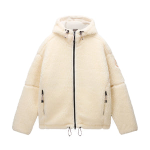 Napapijri - Felpa in pile Tires Beige Dimity - NP0A88YI - BEIGE/DIMITY