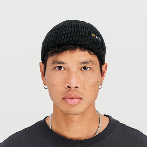 Alpha Industries - Berretto Dockers Black - 138905 - BLACK