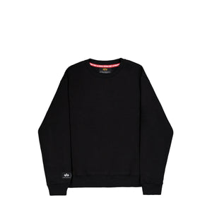 Alpha Industries - Felpa Label Backprint Black - 258307 - BLACK