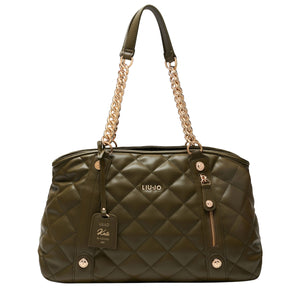 Liu Jo - Army Green quilted Handbag - AA5132E0015 - ARMY/GREEN