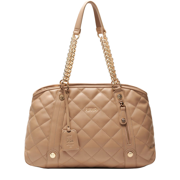 Liu Jo - Cameo Rose quilted Handbag - AA5132E0015 - CAMEO/ROSE