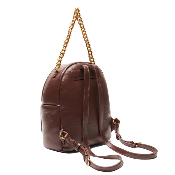 Liu Jo - LaPuffy Testa Moro Small Backpack - AA5143E0886 - T.MORO