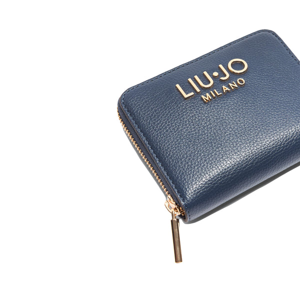 Liu Jo - Small Zip Around Wallet Dress Blue - AA5156E0033 - DRESS/BLUE