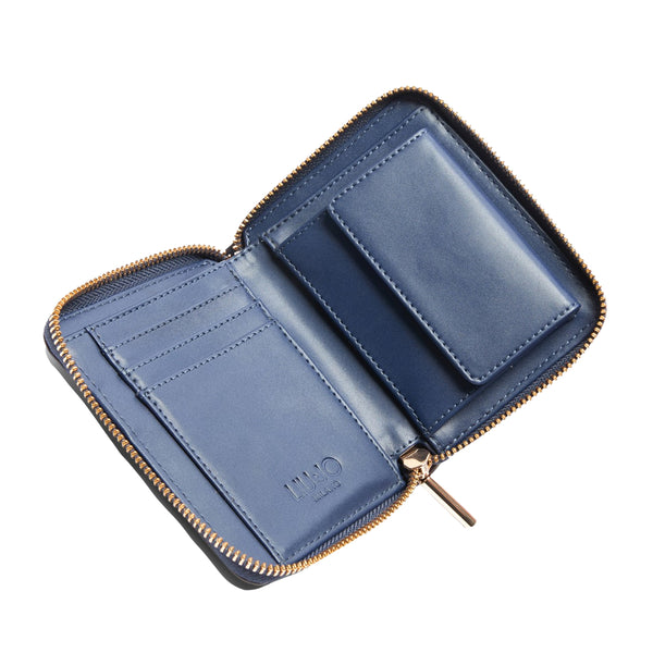 Liu Jo - Small Zip Around Wallet Dress Blue - AA5156E0033 - DRESS/BLUE
