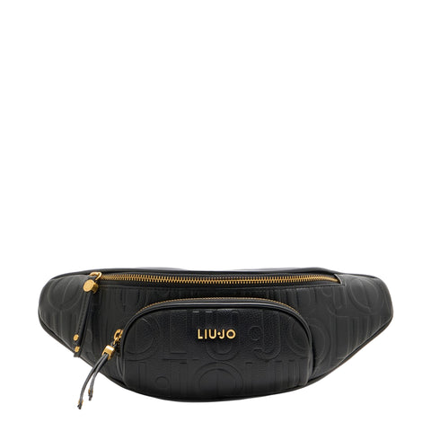 Liu Jo - Fanny Pack with logo Black - AA5162E0538 - BLACK