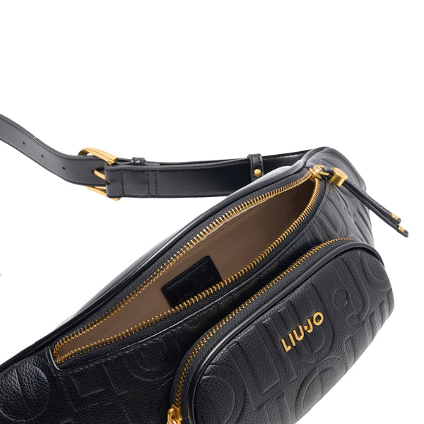 Liu Jo - Fanny Pack with logo Black - AA5162E0538 - BLACK