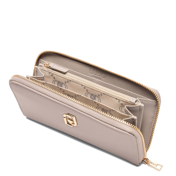 Liu Jo - Large Wallet in nylon Mushroom - AA5184T4559 - MUSHROOM