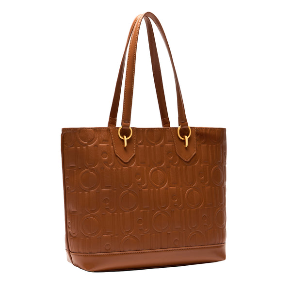 Liu Jo - Tote bag medium with logo Bran - AA5197E0538 - BRAN