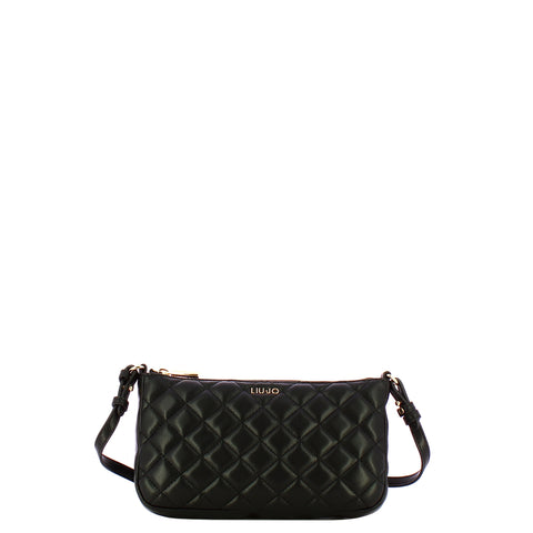 Liu Jo - Small matelassé Crossbody Bag Black - AA5218E0015 - BLACK