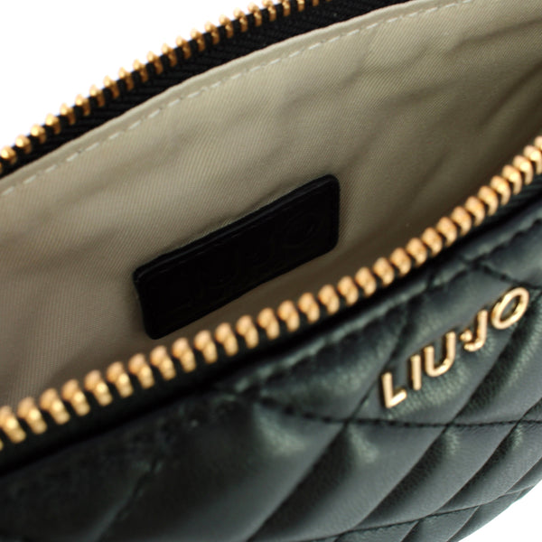 Liu Jo - Small matelassé Crossbody Bag Black - AA5218E0015 - BLACK