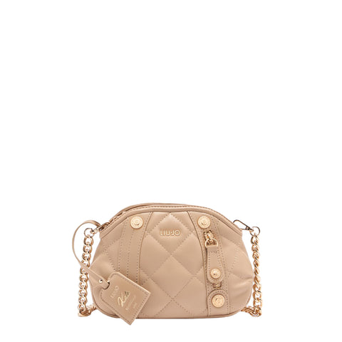 Liu Jo - Small matelassé Crossbody Bag Cameo Rose - AA5257E0015 - CAMEO/ROSE