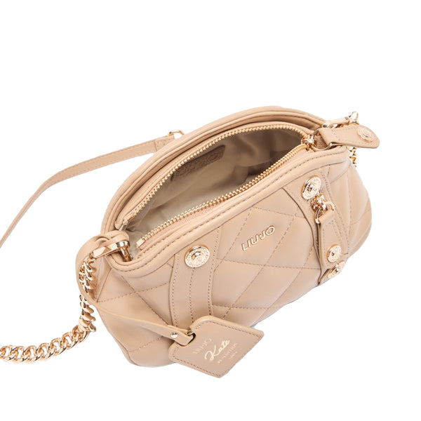 Liu Jo - Small matelassé Crossbody Bag Cameo Rose - AA5257E0015 - CAMEO/ROSE