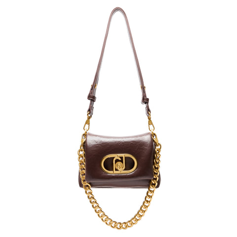 Liu Jo - LaPuffy Testa Moro Shoulder Bag - AA5269E0886 - T.MORO