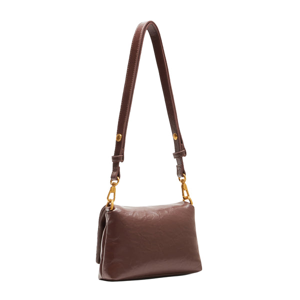 Liu Jo - LaPuffy Testa Moro Shoulder Bag - AA5269E0886 - T.MORO
