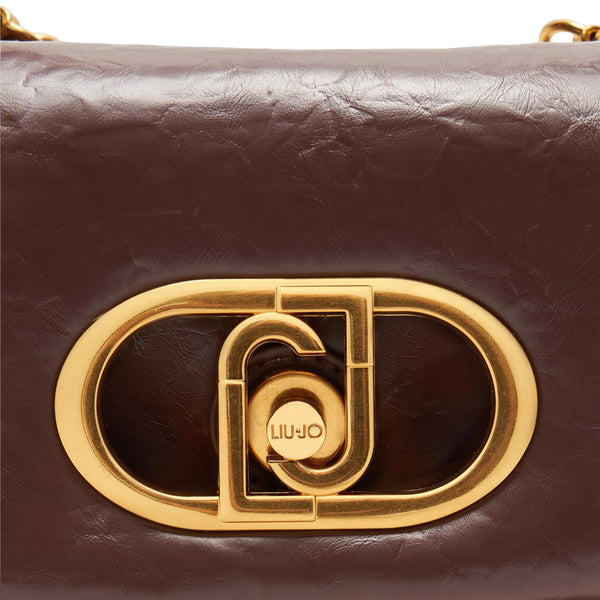 Liu Jo - LaPuffy Testa Moro Shoulder Bag - AA5269E0886 - T.MORO