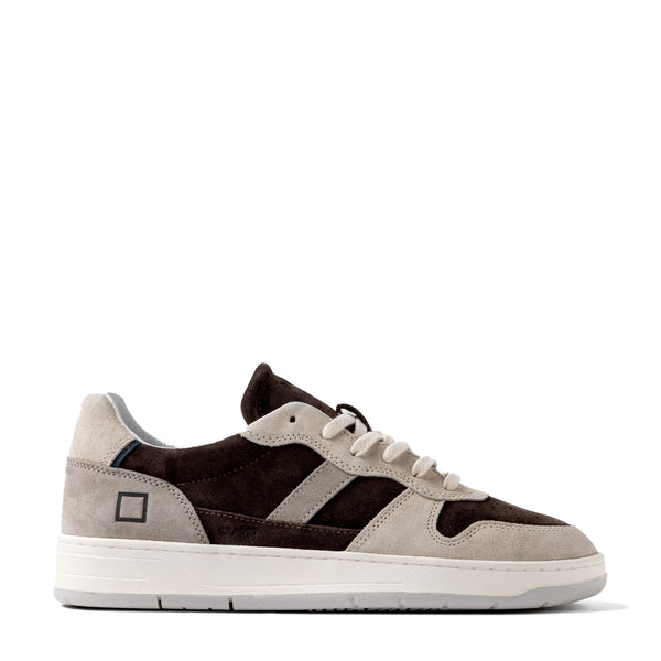 D.A.T.E. - Court 2.0 Vintage Chocolate Sneakers - M431-C2-VN - CHOCOLATE