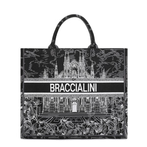 Braccialini - Borsa a mano Grande Queen Milano - B18591 TY - MILANO