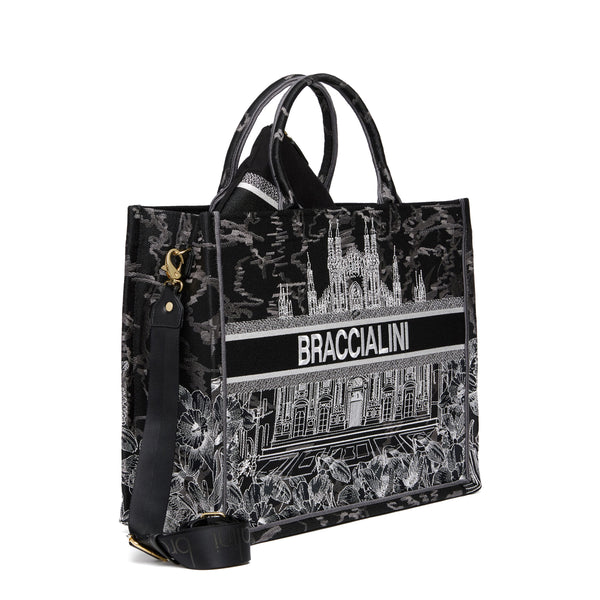 Braccialini - Borsa a mano Grande Queen Milano - B18591 TY - MILANO