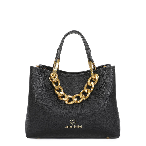 Braccialini - Borsa a mano Beth Jewels Media Nero - B18531 YY - NERO