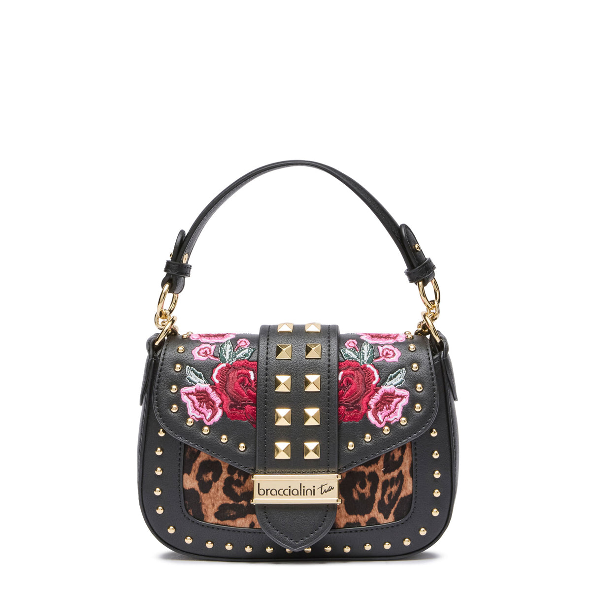 Braccialini - Borsa a spalla Rock Nero - B18601 YY - NERO