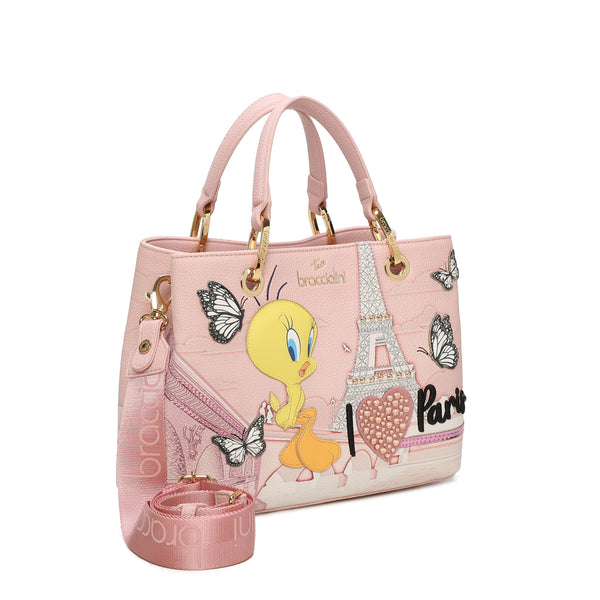 Braccialini - Borsa a mano Media Cartoline Tweety - LT200 YY - UNICO