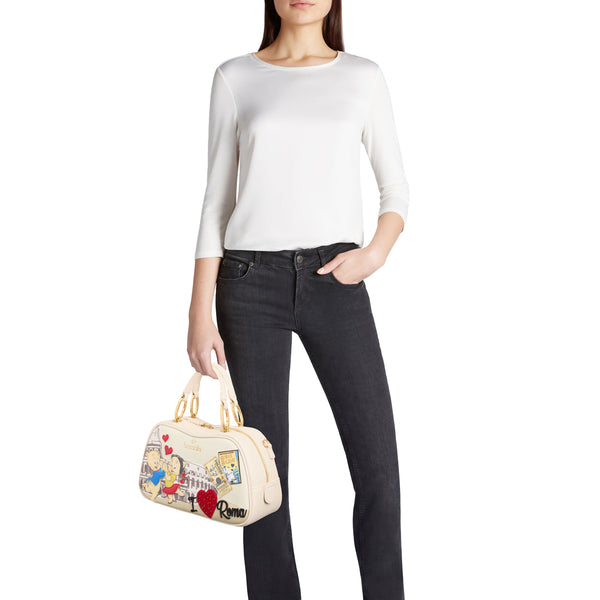 Braccialini - Bauletto Cartoline Porky Pig - LT204 YY - UNICO