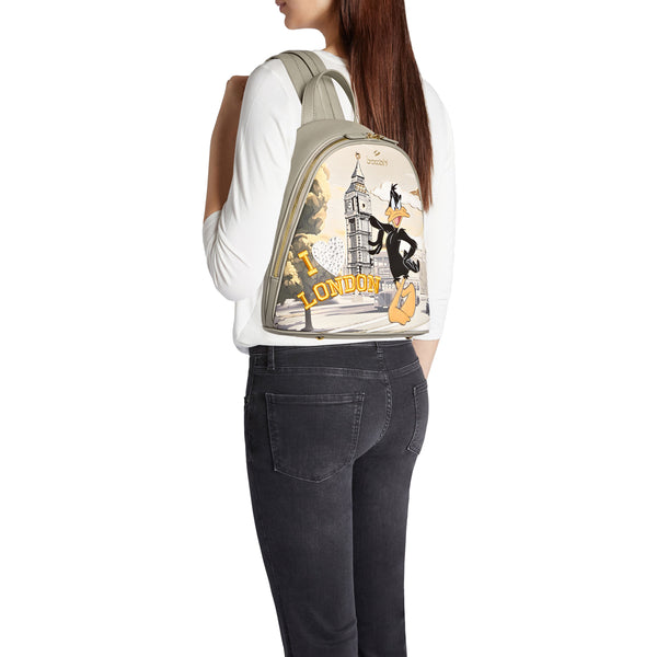 Braccialini - Zaino Cartoline Duffy Duck - LT202 YY - UNICO