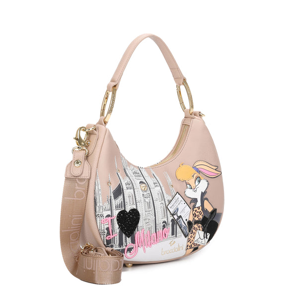 Braccialini - Borsa a spalla Cartoline Lola Bunny - LT205 YY - UNICO
