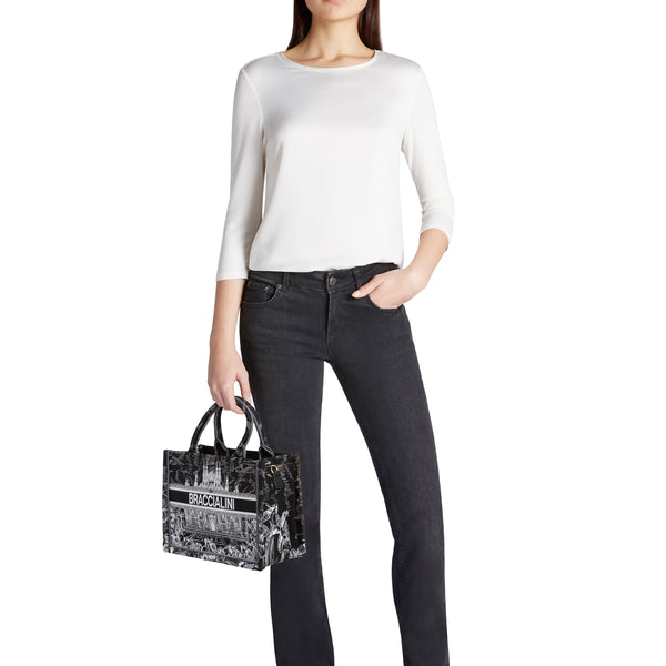 Braccialini - Borsa a mano Piccola Queen Milano - B18590 TY - MILANO