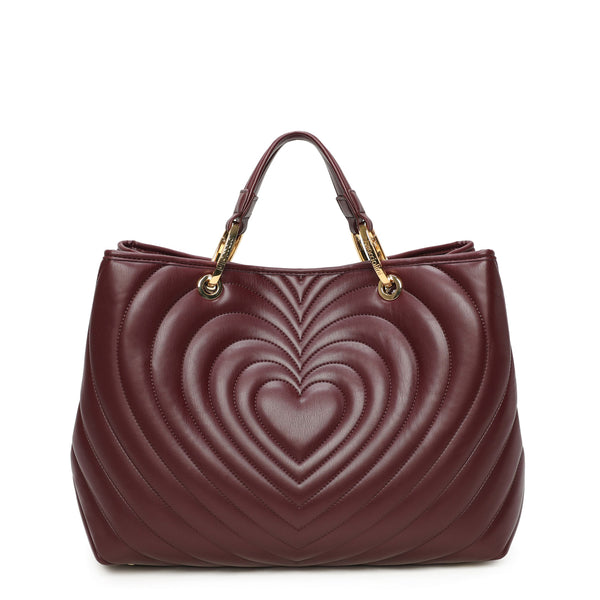 Braccialini - Borsa a mano Beth Matelass�� Grande Bordeaux - B18550 YY - BORDEAUX